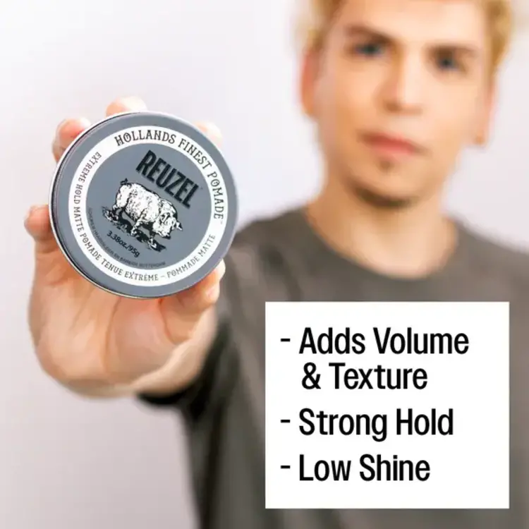 REUZEL REUZEL - COIFFANTS | Pommade Tenue Extrême Matte / Extreme Hold Matte Pomade