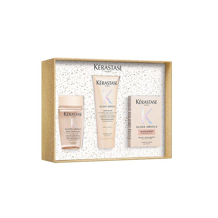 KÉRASTASE Gloss Absolu Discovery | Holiday Set 2025 | Glassy Shine & Smooth Control