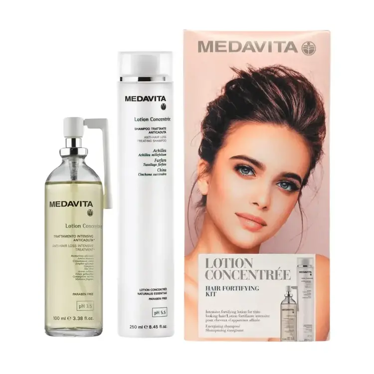 MEDAVITA Lotion Concentrée | Coffret Anti-Chute - Routine Fortifiante pour Cuir Chevelu et Cheveux