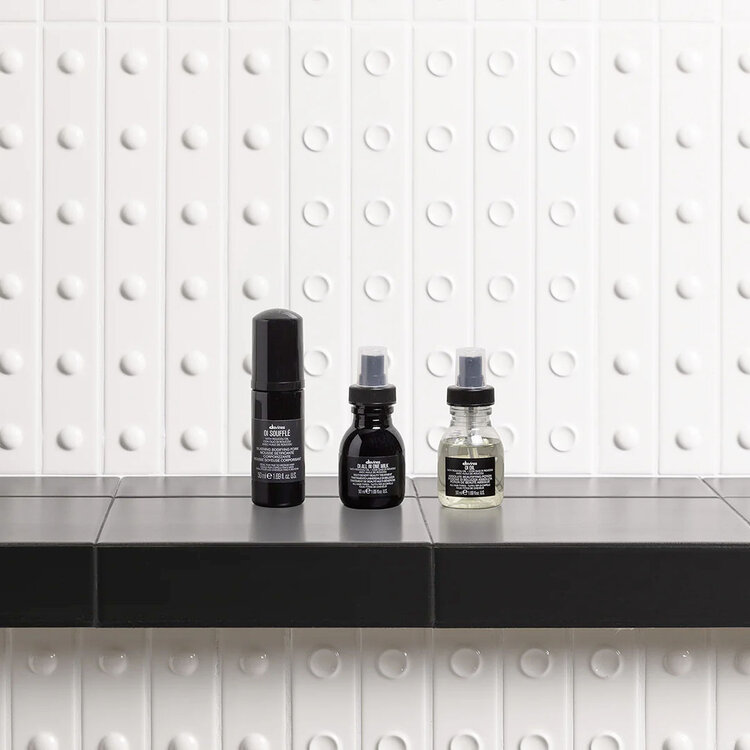 DAVINES OI | Soufflé | Mousse Soyeuse Corporisante | Volume Léger & Finition Soyeuse