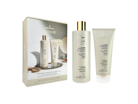 MEDAVITA Blondies | Coffret Fêtes 2025 | Fortifiant Cheveux Blonds