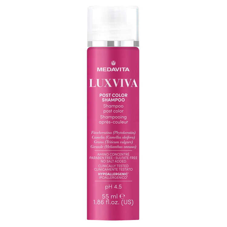 MEDAVITA Luxviva | Shampooing - Nettoyant protecteur après-couleur