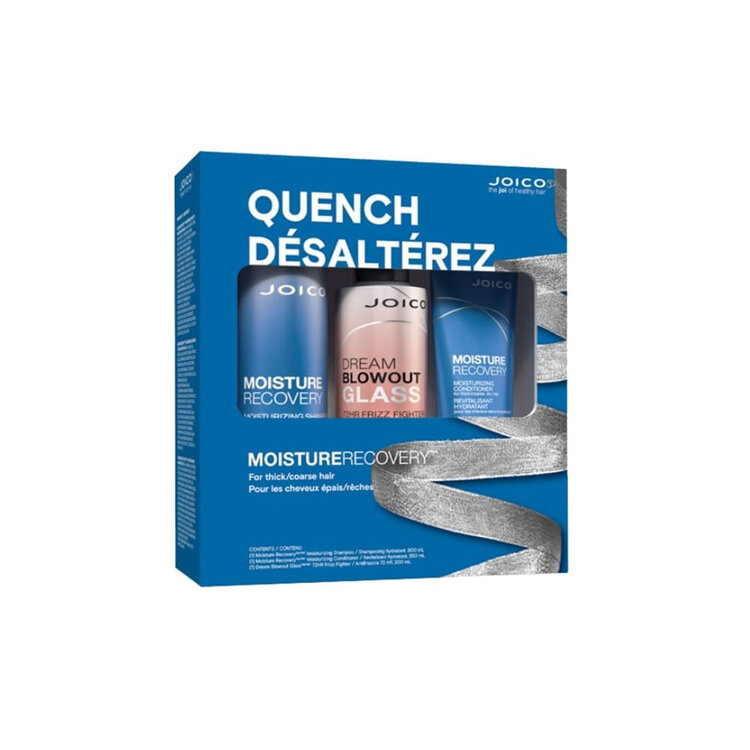 JOICO Moisture Recovery | Coffret Fêtes 2025 | Désaltérez — Hydratation & Souplesse