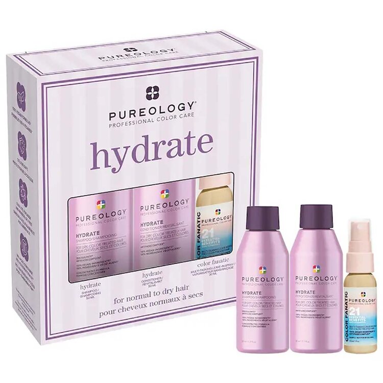 PUREOLOGY Hydrate | Holiday Set 2025 | Discovery — Lightweight Hydration