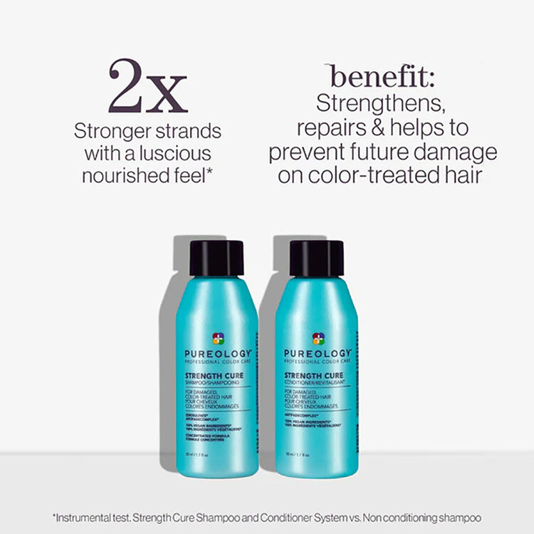 PUREOLOGY Strength Cure | Holiday Set 2025 | Discovery — Strength & Color Care