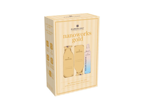PUREOLOGY Nanoworks Gold | Holiday Set 2025 | Dull & Very Dry Hair