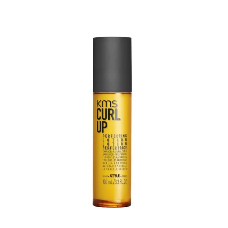 KMS Curlup | Perfecting Lotion (100ml/3.3oz) - Defines curls and controls frizz