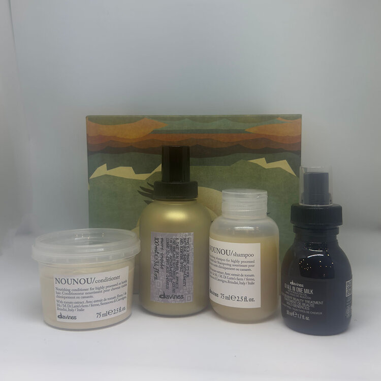 DAVINES NOUNOU | Holiday Set 2025 | Boreal Tundra — Nourish & Revitalize