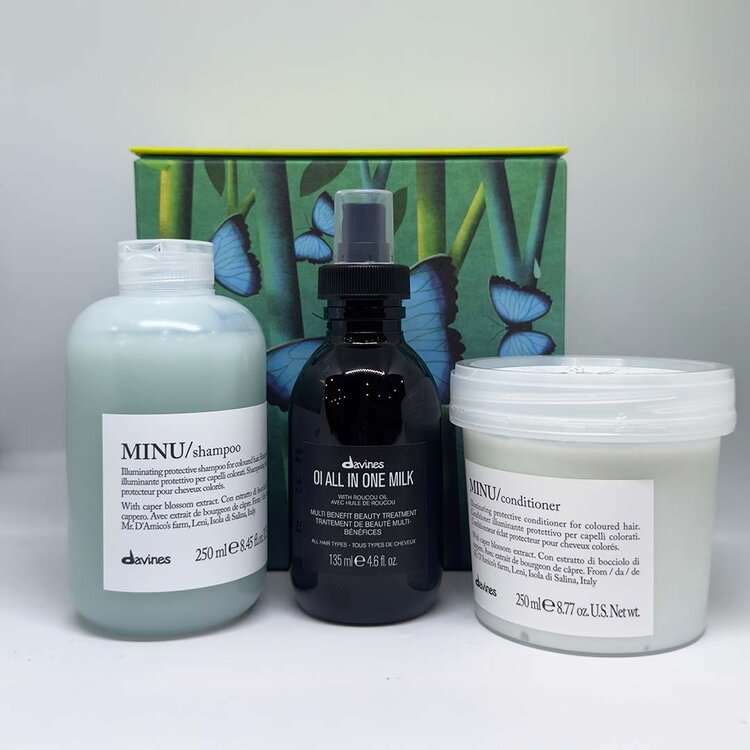DAVINES MINU | Holiday Set 2025 | Magical Rainforest — Color & Shine