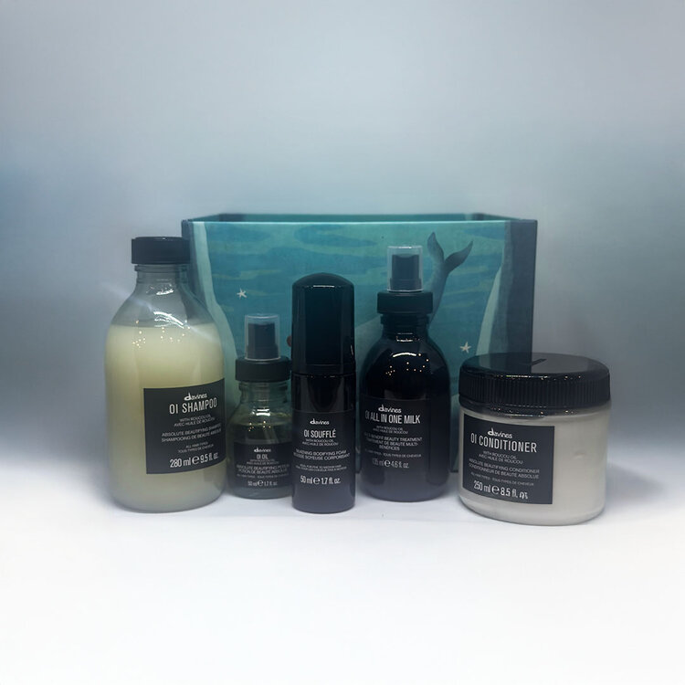 DAVINES OI | Holiday Set 2025 | Deep Marine World — Softness & Shine