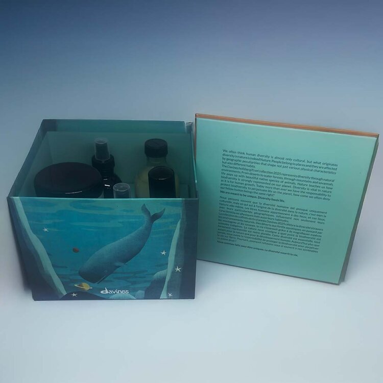 DAVINES OI | Holiday Set 2025 | Deep Marine World — Softness & Shine