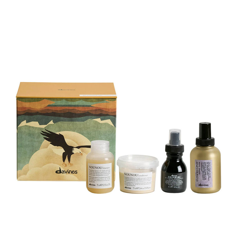 DAVINES NOUNOU | Holiday Set 2025 | Boreal Tundra — Nourish & Revitalize
