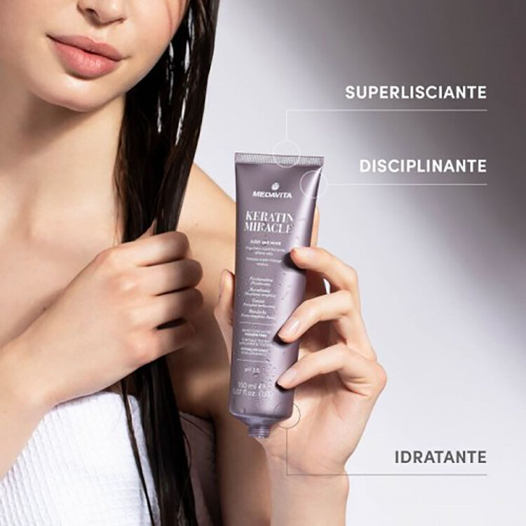 MEDAVITA Keratin Miracle | Coffret Fêtes 2025 | Lissant — Soin Super-Lissage Soyeux