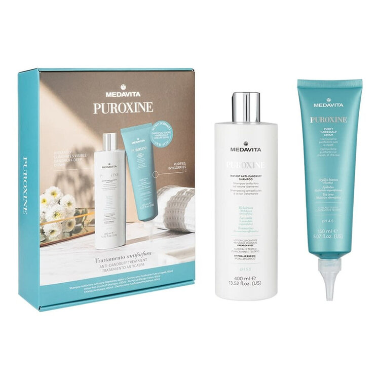 MEDAVITA Puroxine | Holiday Set 2025 | Anti-Dandruff — Purifying & Scalp Comfort