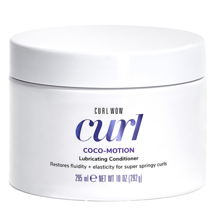 COLOR WOW Curl | Coco-Motion | Lubricating Conditioner – Slip-enhancing detangling conditioner that hydrates and tames frizz