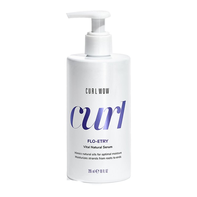 COLOR WOW Curl | Flo-Etry | Natural Vital Serum – Lightweight hydrating and shine-boosting curl serum