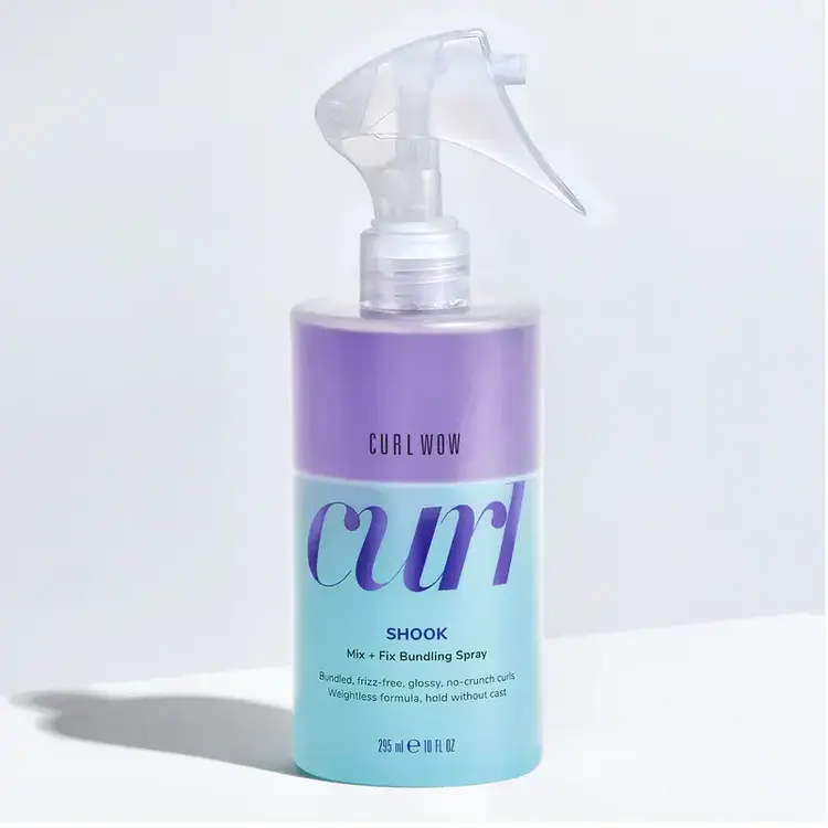 COLOR WOW Curl | Shook Spray Agité + Définit Sublime – Brume légère qui redéfinit et fait briller les boucles