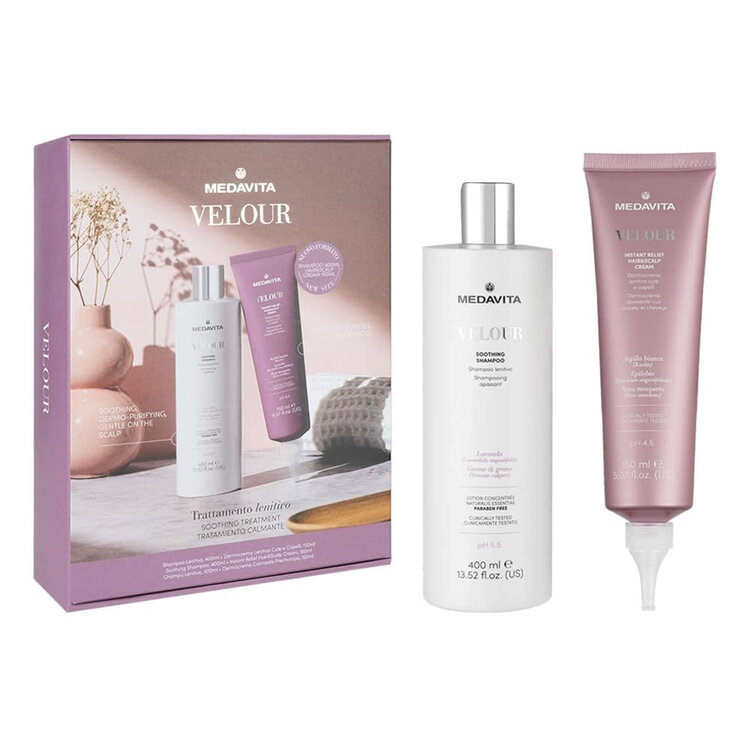 MEDAVITA Velour | Holiday Set 2025 | Soothing — Sensitive Scalp Comfort