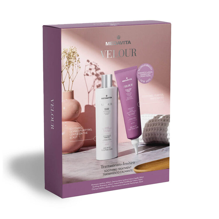 MEDAVITA Velour | Holiday Set 2025 | Soothing — Sensitive Scalp Comfort