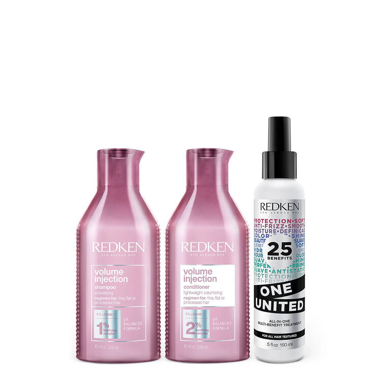 REDKEN Volume Injection | Coffret Fêtes 2025 | Volume & Légèreté — Corps & Douceur