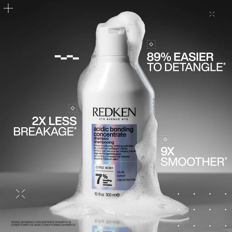 REDKEN Acidic Bonding Concentrate | Holiday Set 2025 | Repair & Strength — Breakage Defense & pH Protection