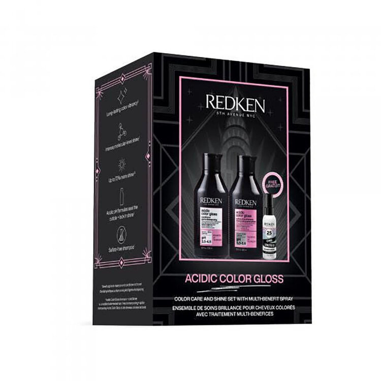 REDKEN Acidic Color Gloss | Holiday Set 2025 | Color & Shine — Sealing & Softness