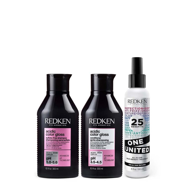 REDKEN Acidic Color Gloss | Coffret Fêtes 2025 | Couleur & Brillance — Scellement & Douceur