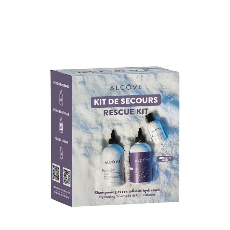ALCÔVE Hydratant | Coffret Fêtes 2025 | Kit de Secours — Douceur & Brillance Immédiates