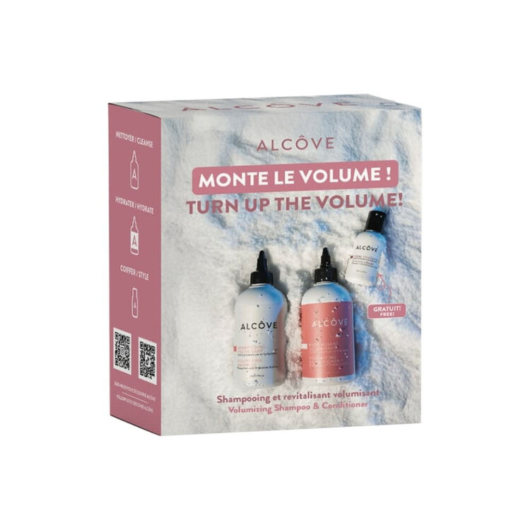 ALCÔVE Volumisant | Coffret Fêtes 2025 | Monte le Volume! — Corps & Légèreté