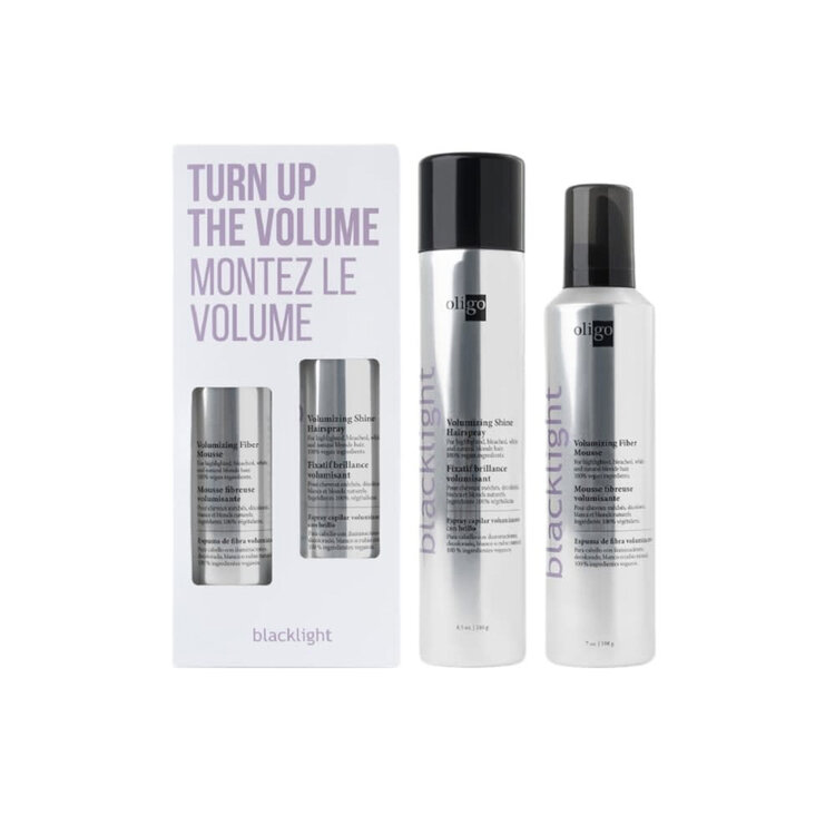 OLIGO Blacklight Volume | Coffret Fêtes 2025 | Montez le Volume — Corps, Tenue & Éclat