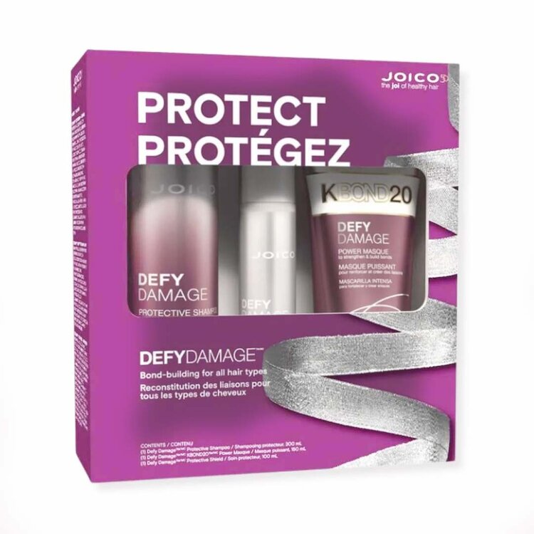 JOICO Defy Damage | Protect | Holiday Set 2025 | Color & Heat Protection