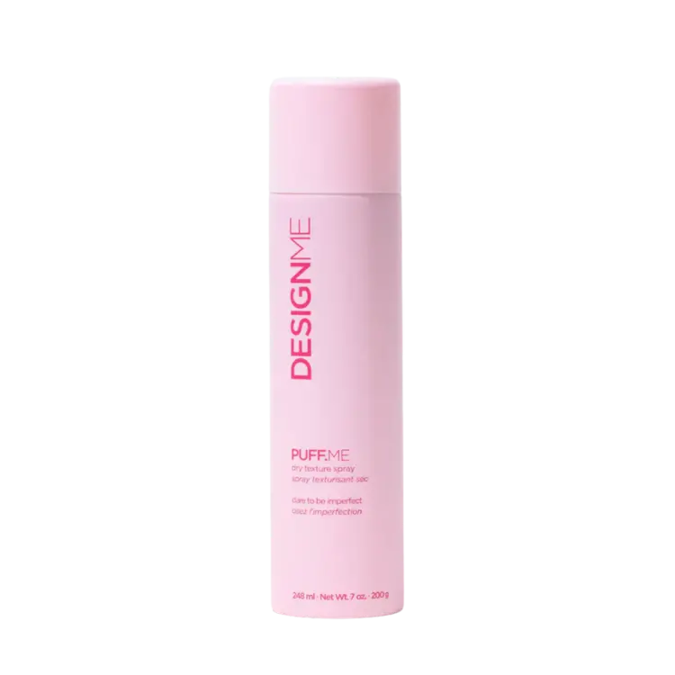 DESIGN.ME Puff.Me | Spray Texturisant Sec – Volume Instantané et Texture Souple Effet Coiffé-Décoiffé