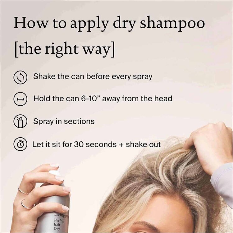 LIVING PROOF Perfect Hair Day | Advanced Clean Dry Shampoo — Truly Clean Feel & Soft Finish