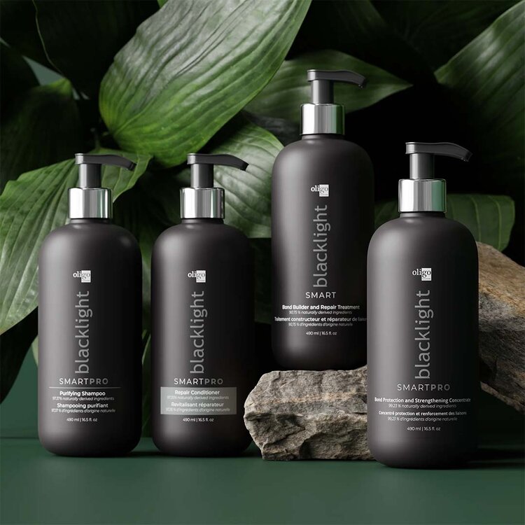 OLIGO Blacklight SmartPro| Shampooing Purifiant — Détox Douce & Protection Couleur