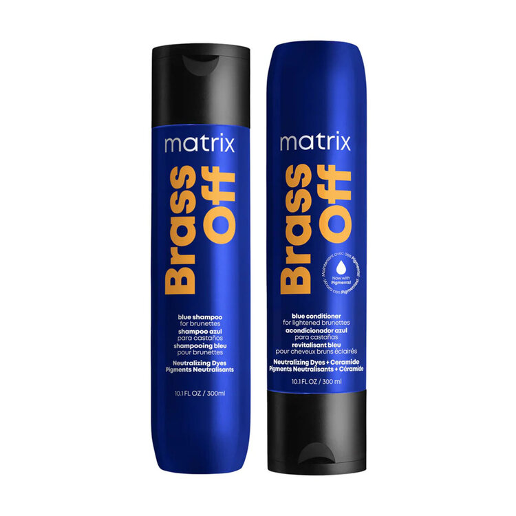 MATRIX Brass Off | Holiday Set 2025 — Neutralizes Warm Tones & Boosts Cool Shine