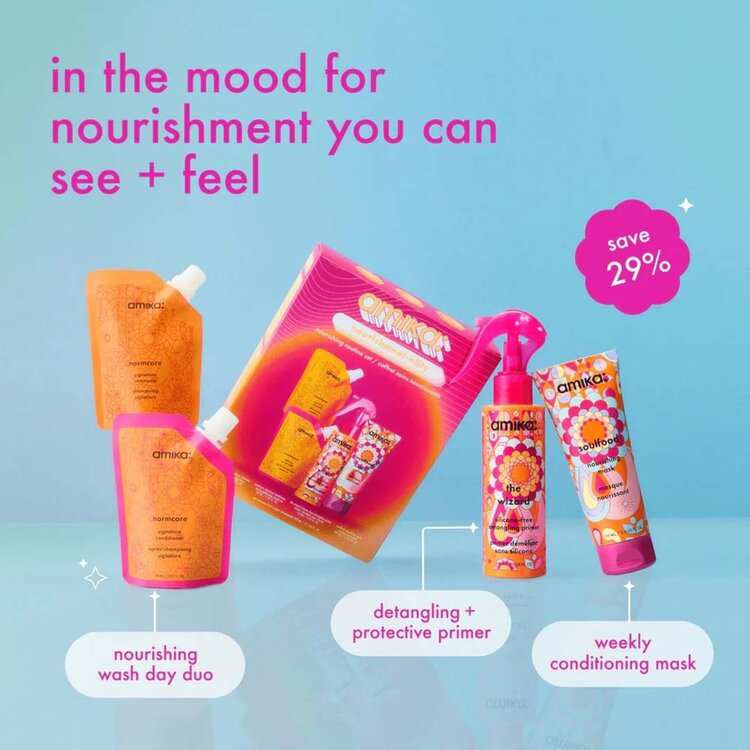 amika: Nourishment-ality | Holiday Set 2025 — Nourish, Soften & Shine