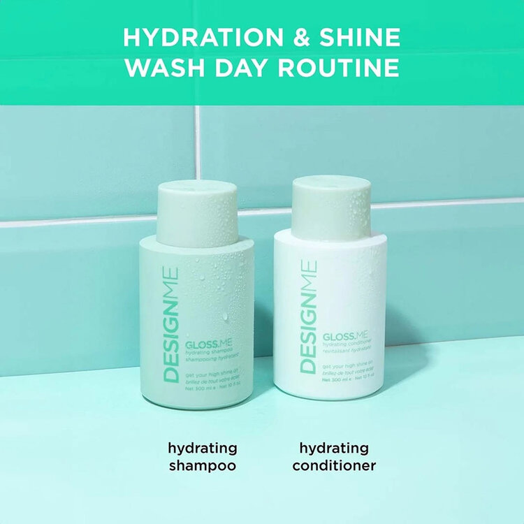 DESIGN.ME Ornements Gloss.me | Coffret Fêtes 2025 — Hydrate, Lisse & Fait Briller