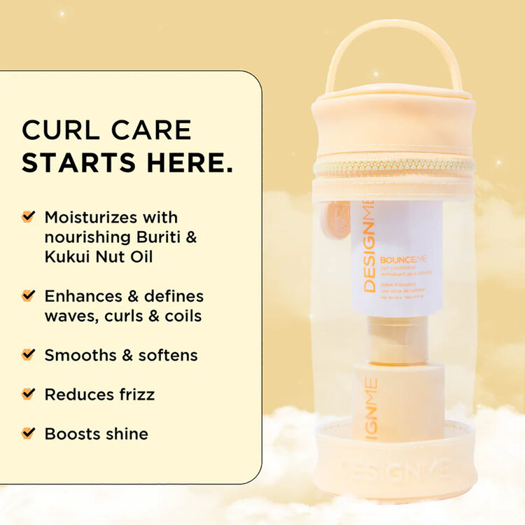 DESIGN.ME Ornaments  Bounce.me  | Holiday Set 2025 — Hydrate, Define & Tame Frizz