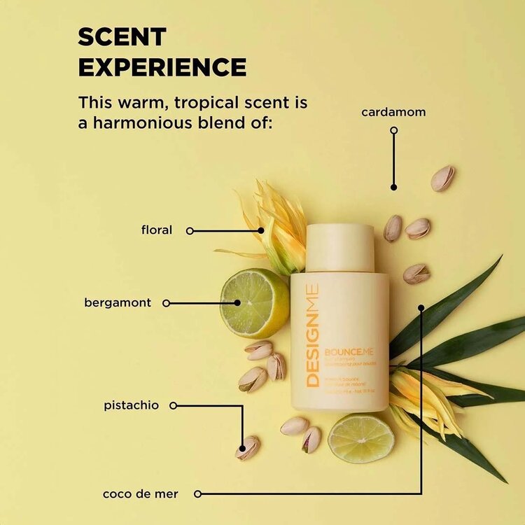 DESIGN.ME Ornements  Bounce.me  | Coffret Fêtes 2025 — Hydrate, Définit & Contrôle les Frisottis