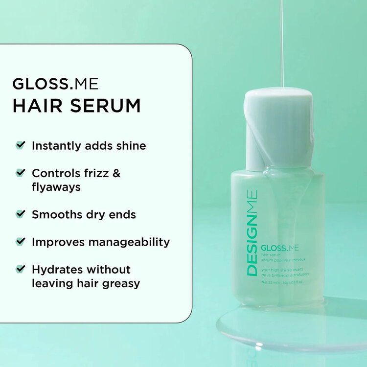 DESIGN.ME Ornements Gloss.me | Sérum Huile | Coffret Fêtes 2025 — Éclat Instantané & Douceur Légère