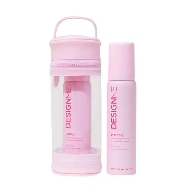 DESIGN.ME Ornements Puff.me | Mousse Volumisante | Coffret Fêtes 2025 — Corps, Tenue & Légèreté