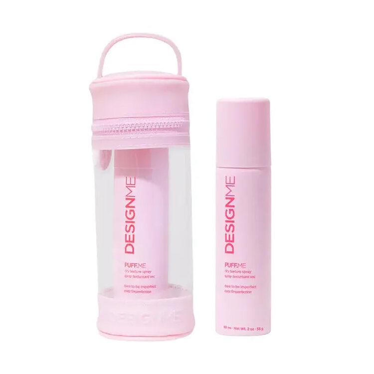 DESIGN.ME Ornements Puff.me | Spray Texturisant | Coffret Fêtes 2025 — Corps Instantané & Effet Décoiffé