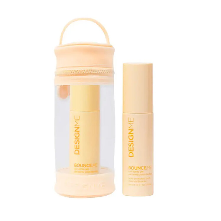 DESIGN.ME Ornements Bounce.me  | Gel Spray Boucles | Coffret Fêtes 2025 — Définit, Contrôle & Fini Souple
