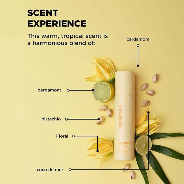 DESIGN.ME Ornements Bounce.me  | Gel Spray Boucles | Coffret Fêtes 2025 — Définit, Contrôle & Fini Souple