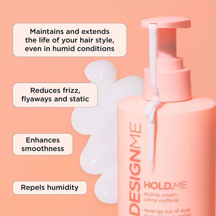 DESIGN.ME Ornaments Hold.me | Styling Cream | Holiday 2025 — Flexible Control & Natural Finish