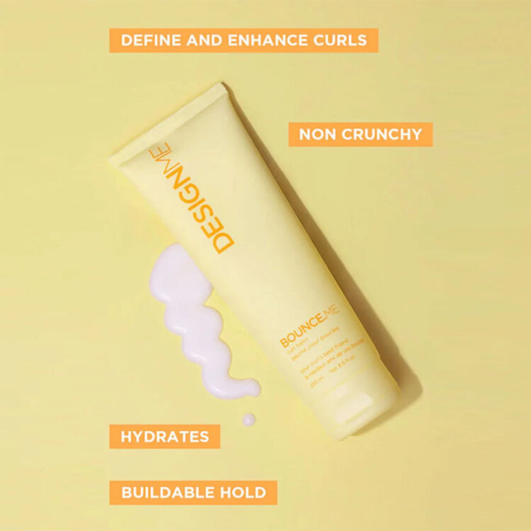 DESIGN.ME Ornaments Bounce.me | Curl Balm | Holiday 2025 — Soft Definition & Frizz Control