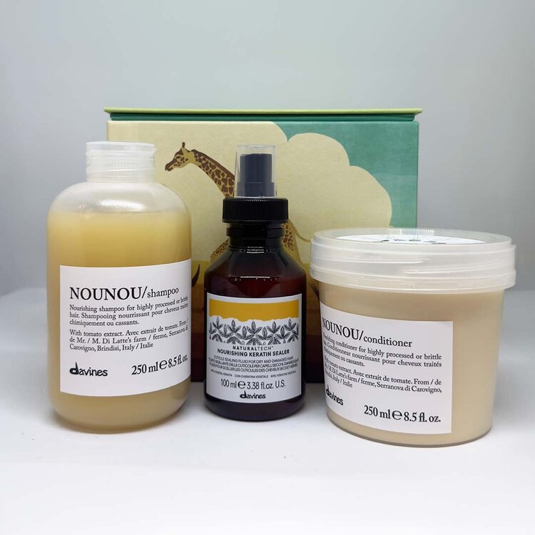 DAVINES NOUNOU | Holiday Set 2025 | Radiant Savana — Nourish & Repair
