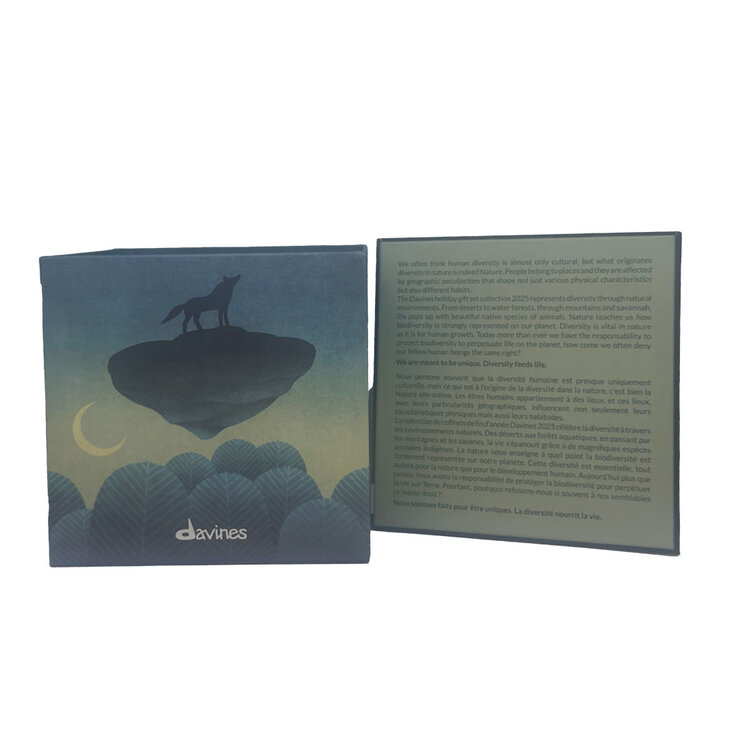 DAVINES OI | Coffret Fêtes 2025 | Forêt Tempérée Précieuse — Brillance & Parfum