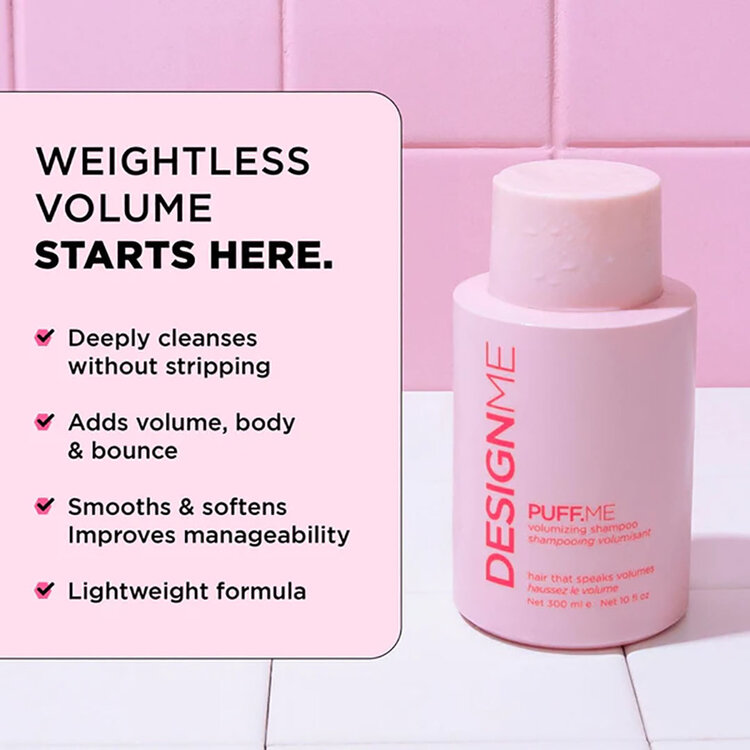 DESIGN.ME Dream Mane Puff.me | Volume Kit | Holiday 2025 — Airy Body & Flexible Hold