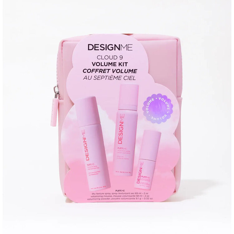DESIGN.ME Septième Ciel Puff.me | Ensemble Volumisant | Coffret Fêtes 2025 — Volume Aérien & Texture Divine
